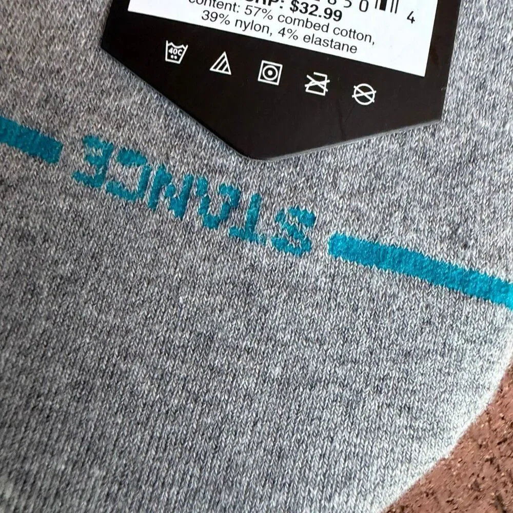 Stance Unisex 3-Pack Icon No Show Height Casual Socks Multicolor L NWT